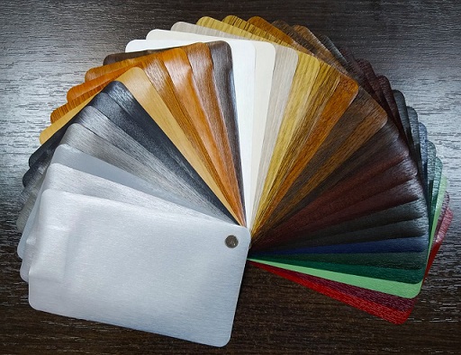 вариаты ламинации окон