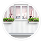 пластивоые окна на кухню, в спальню